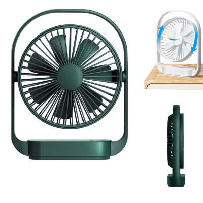POSITIONABLE TABLE (DESKTOP) FAN WITH USB POWER SUPPLY
