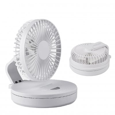 ADJUSTABLE TABLE FAN WITH RECHARGEABLE BATTERY