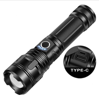 SUPER-POWERFUL LED TORCH WITH POWER BANK, 3000 / 5000 MAH