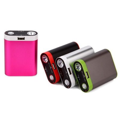 POWER BANK WITH HAND WARMER AND LED TORCH (EXTERNAL CHARGER) 6600 mAh