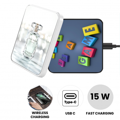 SQUARE 15 W WIRELESS FAST CHARGER