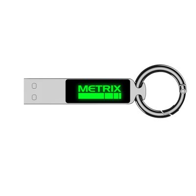 METAL USB FLASH DRIVE WITH RING
