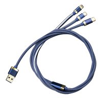 CHARGING 3-IN-1 USB CABLE JEANS