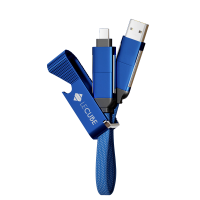 PD 60 W FAST-CHARGING AND DATA USB 3.0 CABLE 
WITH OPENER AND 4-IN-1 CONNECTORS