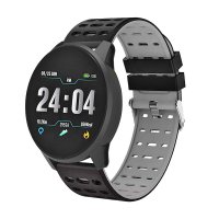 SPORTS SMART WATCH WITH BLOOD PRESSURE AND HEART RATE MONITOR