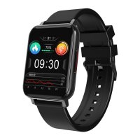 SPORTS SMART WATCH WITH LARGE DISPLAY, TEMPERATURE, HEART RATE AND BLOOD PRESSURE MONITOR