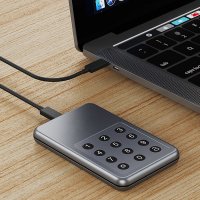 PORTABLE HDD DRIVE (EXTERNAL HARD DRIVE) WITH PIN CODE
AND CAPACITY 320 GB UP TO 2 TB