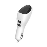 2-IN-1 CAR AIR CLEANER (IONIZER AND OZONE GENERATOR) WITH DUAL USB ADAPTER