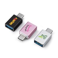 METAL ADAPTER, USB A TO TYPE-C, DATA + POWER