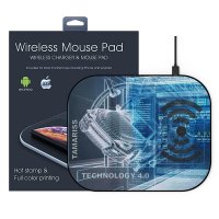 MOUSE PAD WITH WIRELESS
CHARGING AND FULL COLOUR PRINTING