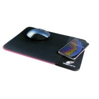 RGB MOUSE PAD WITH 10 W WIRELESS CHARGING AND A LED LOGO