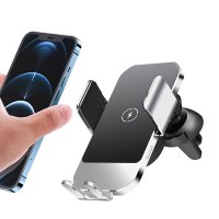 LUXURY 15 W WIRELESS CHARGER FOR CARS, WITH AUTOMATIC CLOSING
