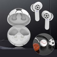 WIRELESS TWS EARPHONES IN BALL-SHAPED CHARGING BOX WITH TOUCH CONTROL
