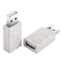 USB DATA BLOCKER MADE OF BIODEGRADABLE PLASTIC