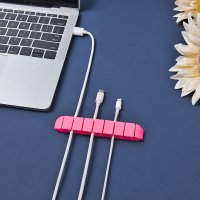 SELF-ADHESIVE ORGANISER FOR 8 CABLES