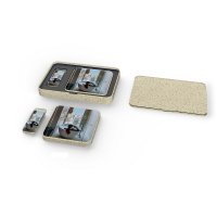 POWER BANK AND USB FLASH DRIVE GIFT SET, MADE OF 100% BIODEGRADABLE MATERIAL