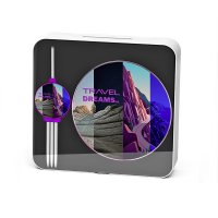 WIRELESS POWER BANK AND 3-IN-1 USB CHARGING CABLE GIFT SET