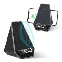 5-IN-1 WIRELESS SPEAKER WITH CLOCK, ALARM CLOCK, 15 W WIRELESS FAST-CHARGING
AND STAND FOR PHONE