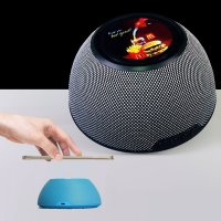 WIRELESS SPEAKER WITH 15W WIRELESS FAST CHARGING, LED + CMYK LOGO, CUSTOM COLOUR