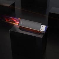PORTABLE METAL HIGH-SPEED SSD DRIVE (USB 3.1), WITH LANYARD