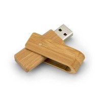 USB flash drive 3.0 TWISTER, 16GB, bamboo (UDW502)