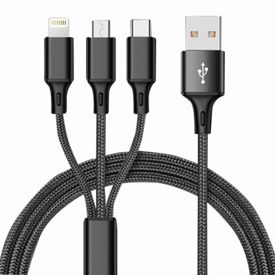 3-in-1 USB power cable