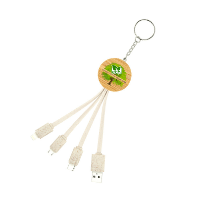 BAMBOO USB 3-IN-1 CHARGING CABLE