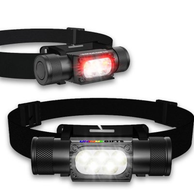 Durable and powerful headlamp GRAVITON 2 with USB-C charging