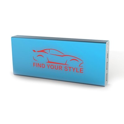 The option of a LED light-up logo, 12000/15000/20000 mAh