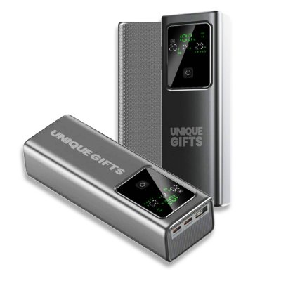20000 mAh and 100 W high-capacity power bank TITAN-XX for laptops, with LED display (PBA20059)