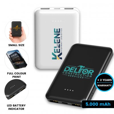 5000 mAh compact power bank FIVVY
