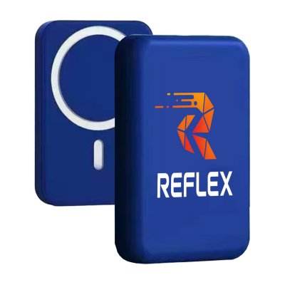 5000 mAh - Magnetic power bank with 15 W wireless charging