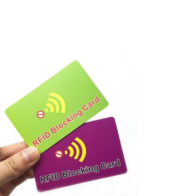 CARD WITH RFID PROTECTION