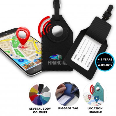 Luggage tag with location tracker