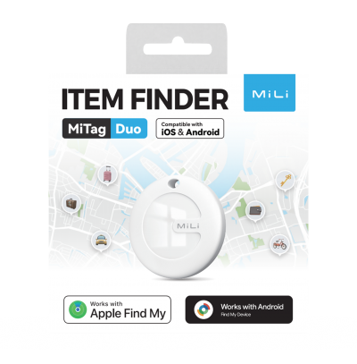 TagMate smart tracking tag, compatible with iOS and Android