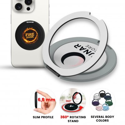 Self-adhesive rotating phone stand LOOPR II