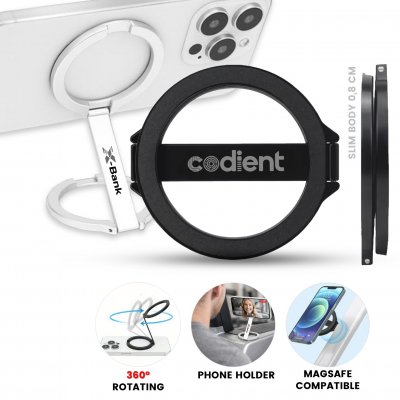 Magnetic adjustable phone stand LOOPIX (MagSafe compatible)