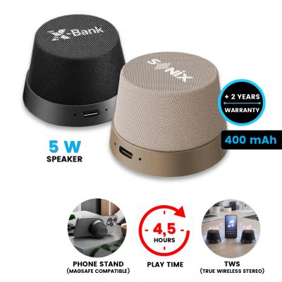5 W magnetic wireless TWS speaker
