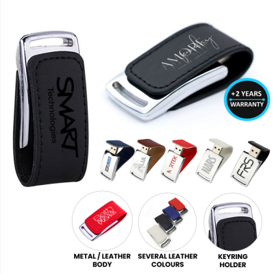 Leather USB flash drive