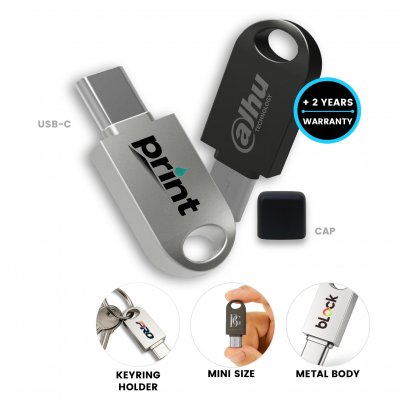 Metal mini USB 2.0/3.0 flash drive