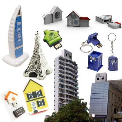 USB FLASH DRIVE HOUSE